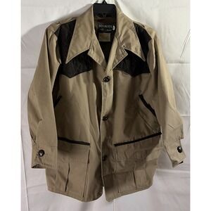1950's 60's Squaltex Red Head Hunting Jacket Sz 42‎ Water Repellent Bird Hunting